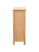 vyno lentynos - Butelių lentyna VLX Wine Solid Oak Wood, ruda, 720 mm x 320 mm x 900 mm - 3 nuotrauka