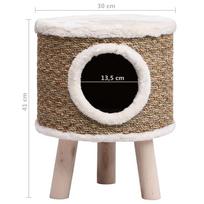 Guolis-namelis gyvūnui VLX Cat House, ruda/balta, 300 mm x 300 mm