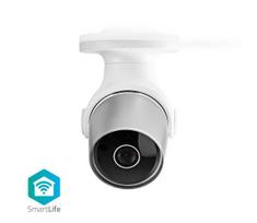 Nedis WIFICO11CWT Wi-Fi Smart IP CameraOutdoor Waterproof Full HD 1080p