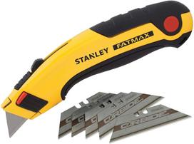 Stanley peilis su įtraukiama geležte (7-10-778), 180 mm + 5 vnt Carbide peilių
