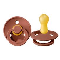 bibs ciulptukai 6 18 - BIBS lateksiniai čiulptukai, 6-18m, 2 vnt., Woodchuck/Blush - 2 nuotrauka