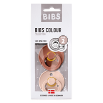 bibs ciulptukai 6 18 - BIBS lateksiniai čiulptukai, 6-18m, 2 vnt., Woodchuck/Blush - 5 nuotrauka