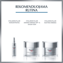 hyaluron filler 3x eucerin - EUCERIN paakių kremas HYALURON-FILLER nuo raukšlių, SPF 15, 15 ml - 7 nuotrauka