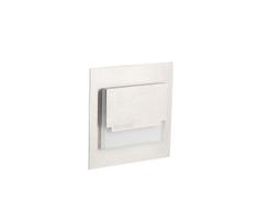KANLUX SABIK MINI CW, LED, 220-240 V, 0,8 W, kvadrato f., plieno sp.