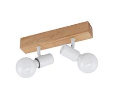 Eglo Townshend 3 Spotlight 2x60W E27 Brown/White