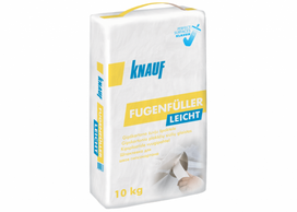 gipsinis glaistas - Knauf FUGENFULLER LEICHT DE, gipsinis, plokščių siūlėms, 5-25kg : Pakuotė - 25 kg - 2 nuotrauka