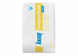 gipsinis glaistas - Knauf FUGENFULLER LEICHT DE, gipsinis, plokščių siūlėms, 5-25kg : Pakuotė - 25 kg - 3 nuotrauka