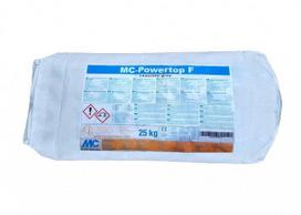 MC-POWERTOP F, smulkus, betono apdailai, 25kg : Pakuotė - 25 kg, Spalva - Betono pilkumo