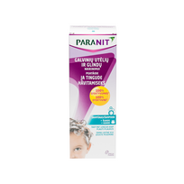 uteles - PARANIT šampūnas nuo utėlių ir glindų, nuo 2 m., 200 ml - 1 nuotrauka