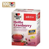  DOPPELHERZ AKTIV HERBE CRANBERRY, granulės paketėliuose, 10 vnt.