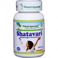 Planet Ayurveda „Shatavari (Šatavari)", 60 kapsulių