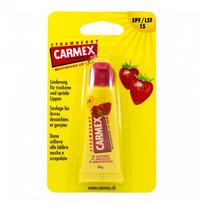 carmex - Braškių skonio lūpų balzamas Carmex Lip Balm Tube Strawberry 10g - 1 nuotrauka