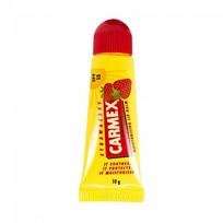 carmex - Braškių skonio lūpų balzamas Carmex Lip Balm Tube Strawberry 10g - 2 nuotrauka