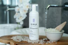 zarqa prausiklis - ZARQA Sensitive Cleansing Foam 150ml - 3 nuotrauka