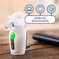 inhaliatorius - Inhaliatorius Herupa Smart Mesh belaidis N1 - 9 nuotrauka