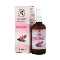 vandens purkstukai - AROMATIKA Natūralus Hidrolatas Rožių vanduo su purkštuvu 100ml N1 - 2 nuotrauka