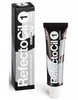 henna - RefectoCil Henna antakių ir blakstienų dažai 15 ml. - 1 BLACK - 1 nuotrauka