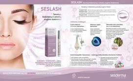 sesderma serumas - Blakstienų ir Antakių Augimą Skatinantis Serumas SESDERMA SESLASH Eyelash/Eyebrow Growth Activator Serum 5ml - 2 nuotrauka