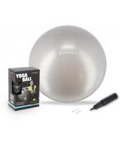 gimnastikos kamuolys 65 cm - HMS YB01 pilkas, 65cm - 3 nuotrauka