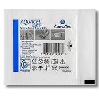 aquacel extra -  CONVATEC AQUACEL EXTRA, tvarstis, 5 x 5 cm, 10 vnt. - 3 nuotrauka