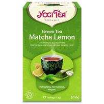Ajurvedinė YogiTea® žalioji arbata Matcha Lemon, 30.6 g