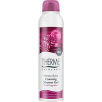 Therme Mystic Rose Foaming Shower Gel Dušo putos