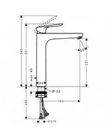 praustuvo maisytuvas hansgrohe -  Hansgrohe Logis E230 71162000 - 4 nuotrauka
