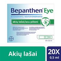 sausas tepalas - BEPANTHEN® akių lašai, 20 vnt., 0.5 ml - 3 nuotrauka