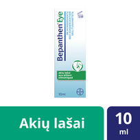 aky - Bepanthen Eye akių lašai 10 ml - 2 nuotrauka