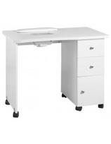 manikiurui - Manikiūro stalas su dulkių surinkėju WOOD DESK - 1 nuotrauka