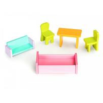 lele - Lėlių namelis EcoToys Doll House 10720627 - 3 nuotrauka