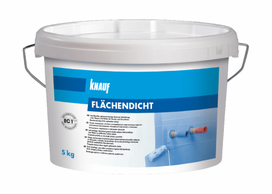 betonas skystas - Mastika hidroizoliacinė Knauf FLACHENDICHT, vidui, 5-25kg : Pakuotė - 5 kg - 1 nuotrauka