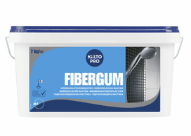 hidroizoliacine mastika - Mastika hidroizoliacinė Kiilto FIBERGUM, vidaus darbams, 1.3-20kg : Pakuotė - 20 kg - 2 nuotrauka