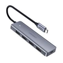 Ugreen CM219 / USB 3.0, USB-C, micro USB, pilkas