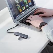 ugreen adapter usb c - Ugreen CM219 / USB 3.0, USB-C, micro USB, pilkas - 2 nuotrauka