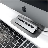 sd card usb c reader - Satechi USB-C Aluminum USB Hub & Card Reader - 5 nuotrauka