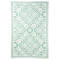 VLX Esschert Design 433913, baltas/žalias, 1820 x 1220 mm