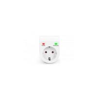 sroves adapteris - Šakotuvas Digitus Surge protector with power and protected LED safety outlet DN-95400 Sockets quanti - 1 nuotrauka