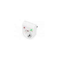 sroves adapteris - Šakotuvas Digitus Surge protector with power and protected LED safety outlet DN-95400 Sockets quanti - 2 nuotrauka