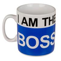 puodelis boss - Milžiniškas puodelis "I am the BOSS" - 1 nuotrauka