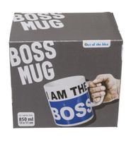 puodelis boss - Milžiniškas puodelis "I am the BOSS" - 2 nuotrauka