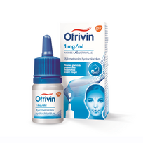 Otrivin, 1mg/ml, 10 ml, nosies lašai, tirpalas, N1