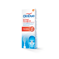 OtriDuo, 0,5mg+0,6mg/ml, 10 ml, nosies purškalas, tirpalas, N1