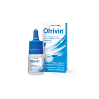 nosies lasai tirpalas - Otrivin, 1mg/ml, 10 ml, nosies lašai, tirpalas, N1 - 2 nuotrauka