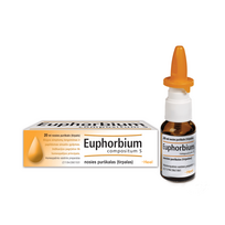 nosies lasai tirpalas - EUPHORBIUM COMPOSITUM S, 20 ml, nosies purškalas, tirpalas, N1 - 1 nuotrauka