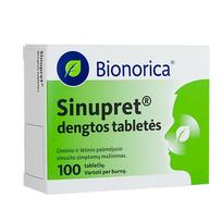 SINUPRET, dengtos tabletės, N100