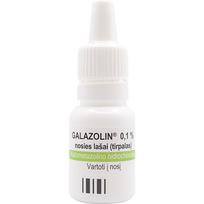 galazolinas - GALAZOLIN, 10 ml, nosies lašai, tirpalas, N1 - 3 nuotrauka