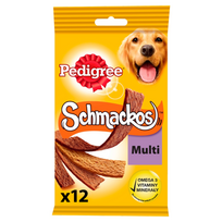 PEDIGREE Schmackos 12 szt. šunų skanėstai su jautiena 86 g
