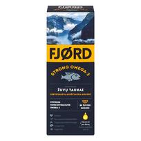 omega 3 papildai - FJORD STRONG OMEGA - 3 žuvų taukai 100ml - 1 nuotrauka
