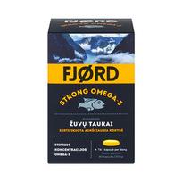 omega 3 papildai - FJORD STRONG OMEGA - 3 žuvų taukai kapsulės N80 - 2 nuotrauka